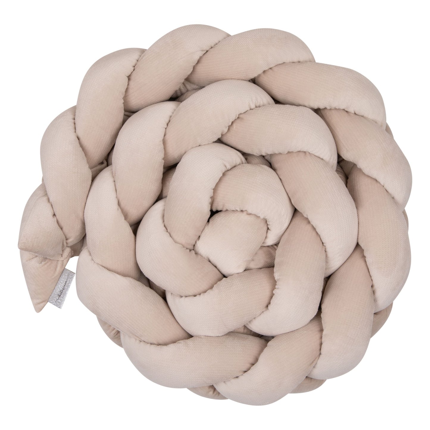 Belissima Bettschlange geflochten 230x15 Cappuccino