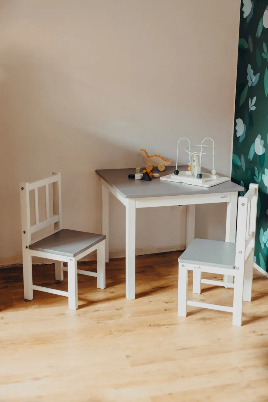 Klups Holz Tisch +2 Stühlen