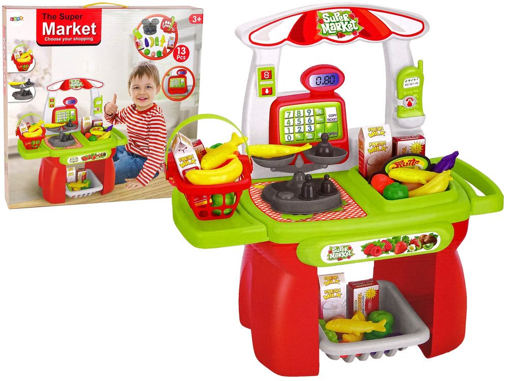 Kinder-Küchenset Supermarkt-Set