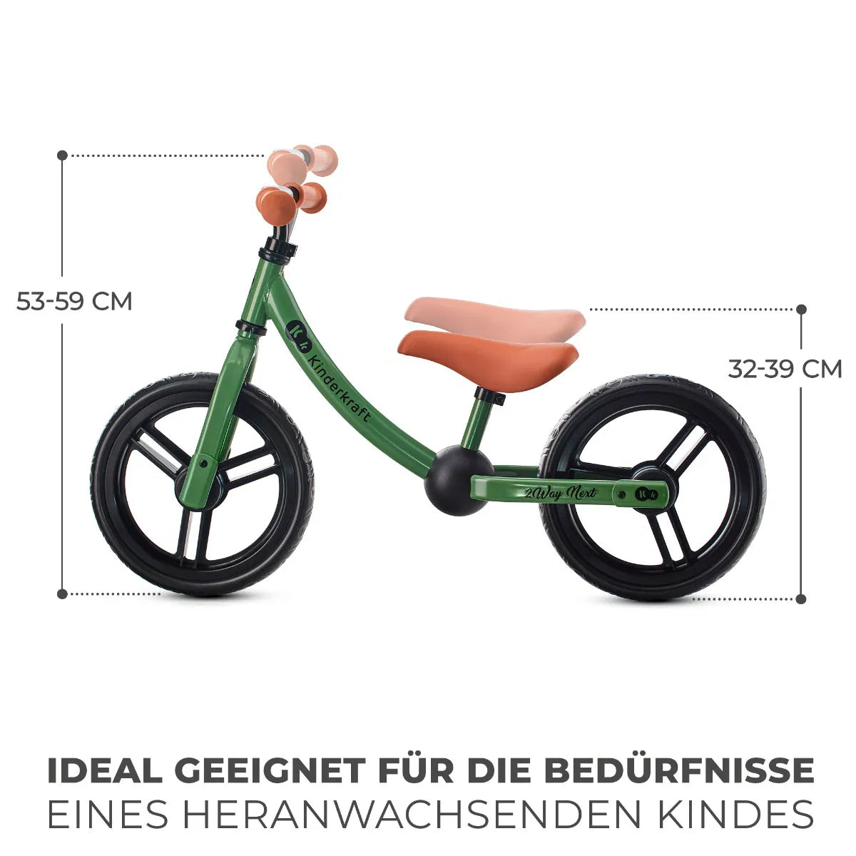 Kinderkraft Laufrad grün