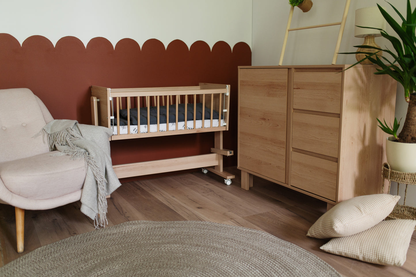 Klups Zoya Beistelbett 90x40 Bükkholz