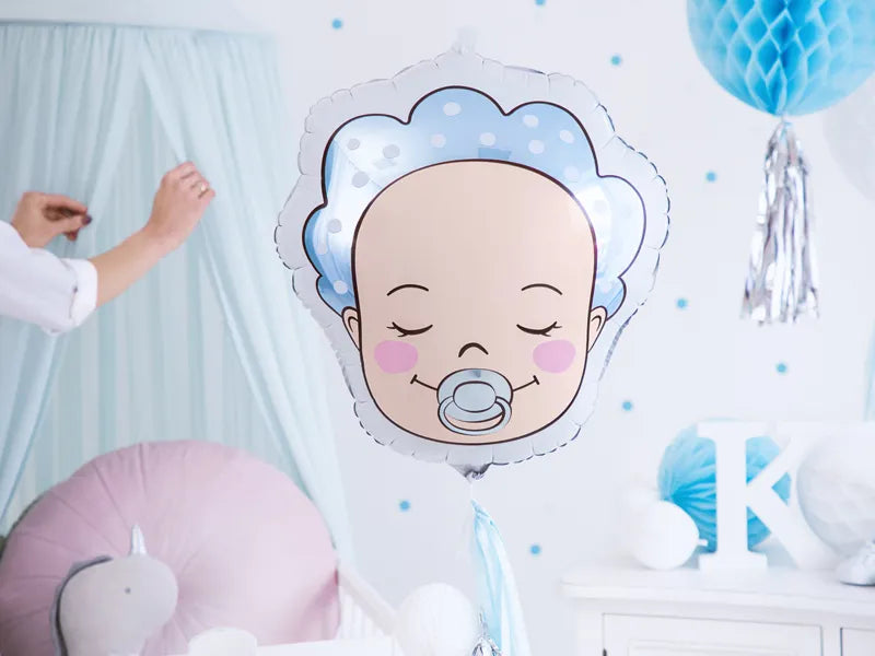 Folienballon Baby Girl, 40x45cm, Mix