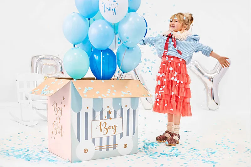 Ballonpost-Karton - Boy or Girl, 60x40x60cm