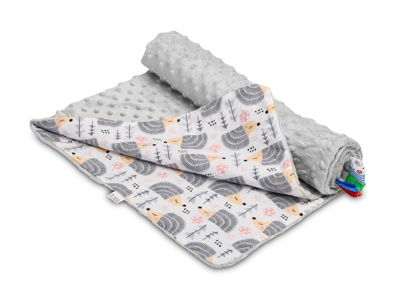 Sensillo Baby Decke ab geburt Grau