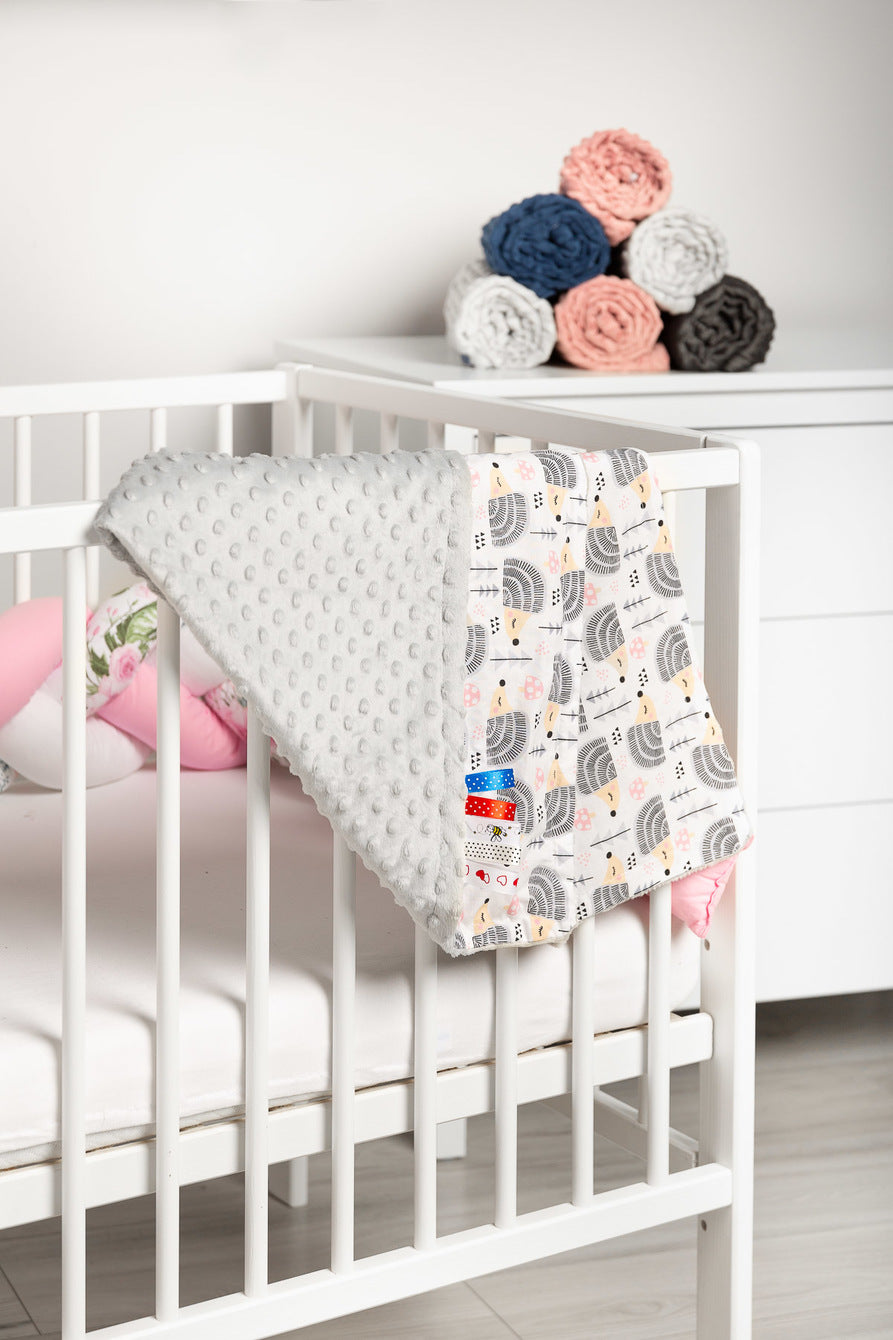 Sensillo Baby Decke ab geburt Grau