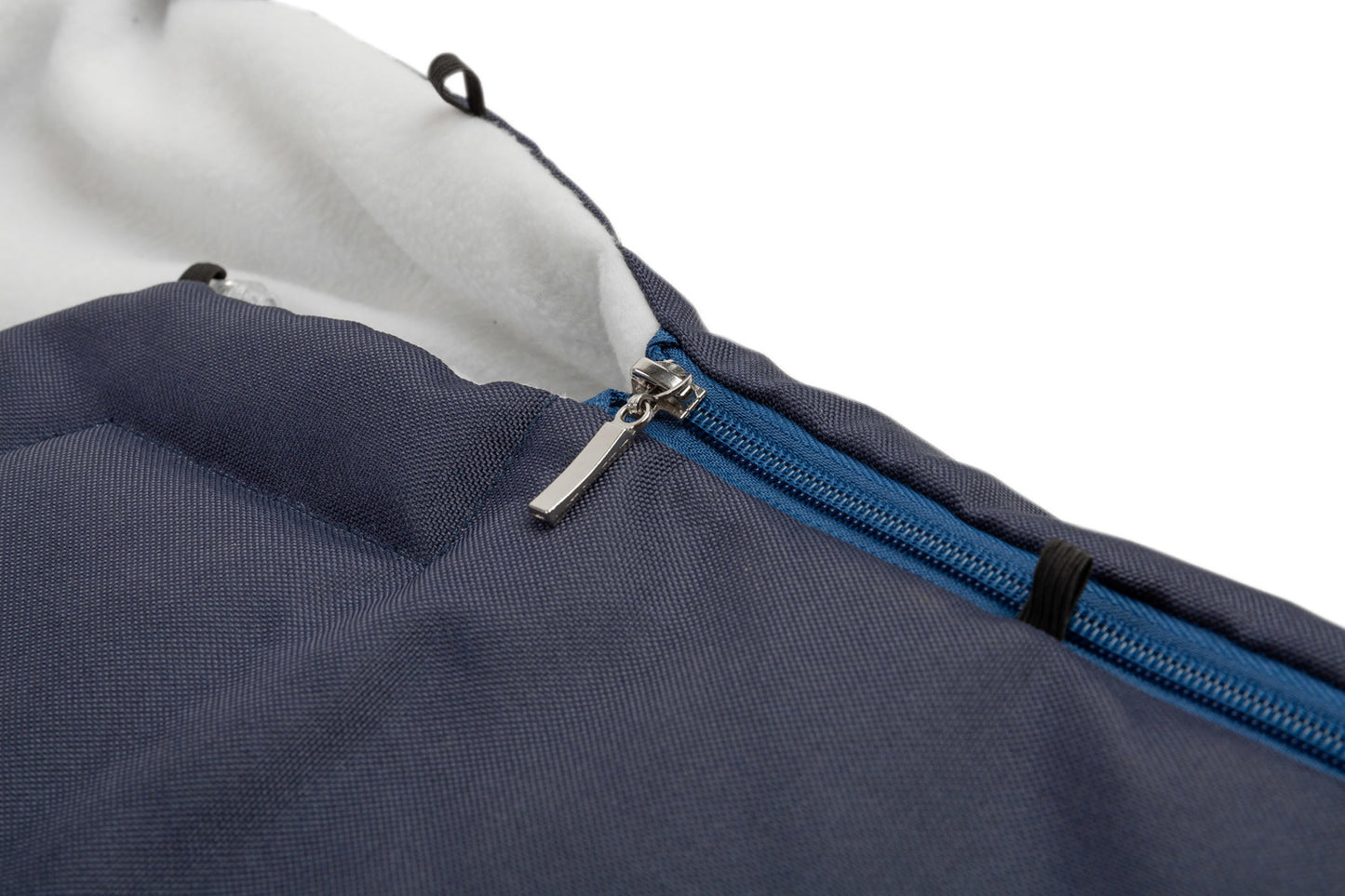 FUSSSACK Wolle BLAU FÜR KINDERWAGEN (95X40)