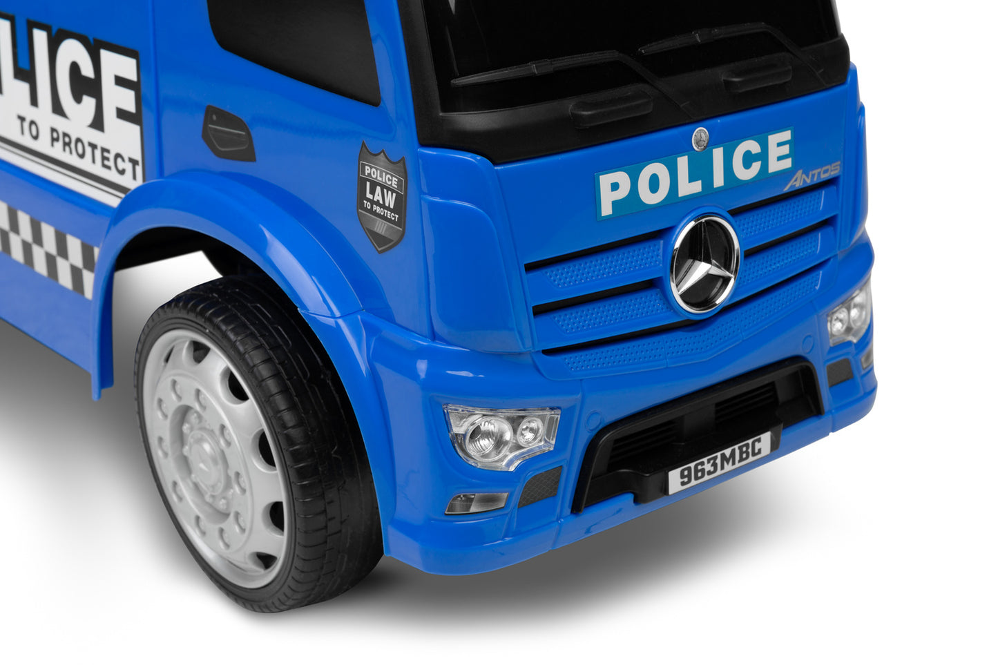 Rutscher Polizeiwagen für Kinder