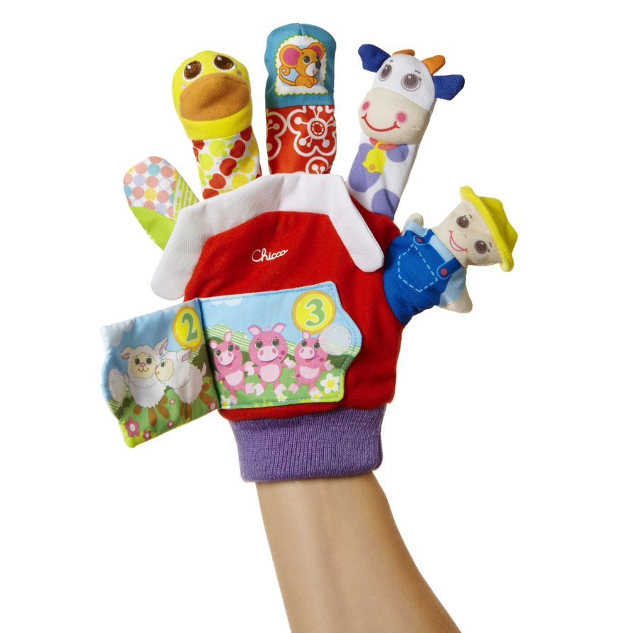 Chicco Handschuh Handpuppe