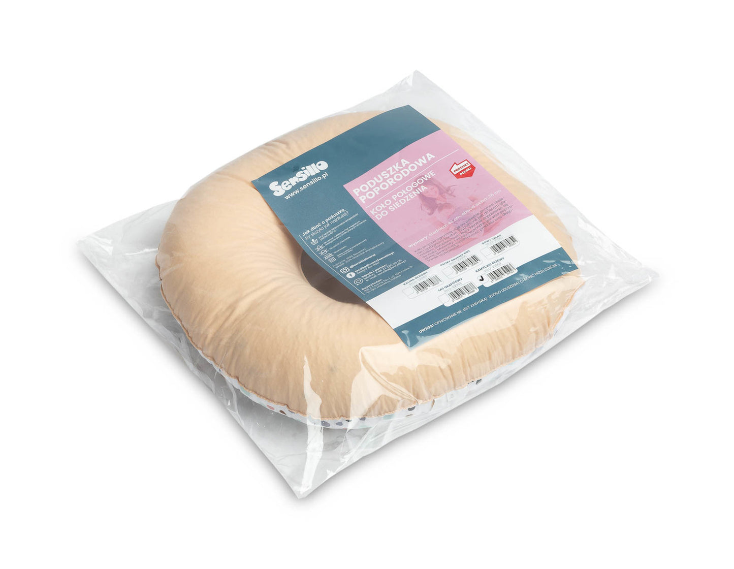 WOCHENBETTKISSEN KIESEL BEIGE SITZRING