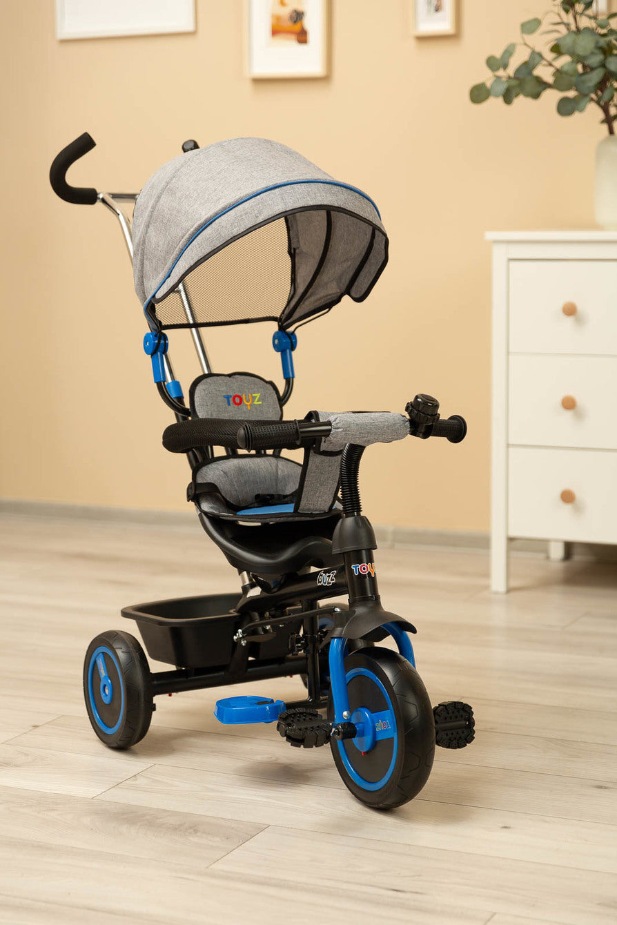 Toyz 2in1 3-Rad Blau Umwandelbar