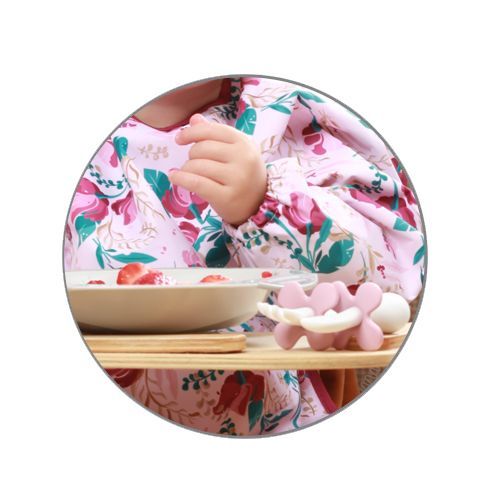 Babyono Langarmlätzchen Wasserdicht
