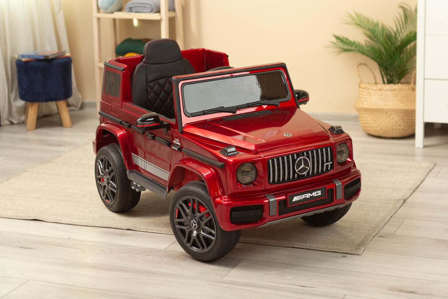 BATTERIEBETRIEBENES FAHRZEUG MERCEDES BENZ G63 AMG WINE RED