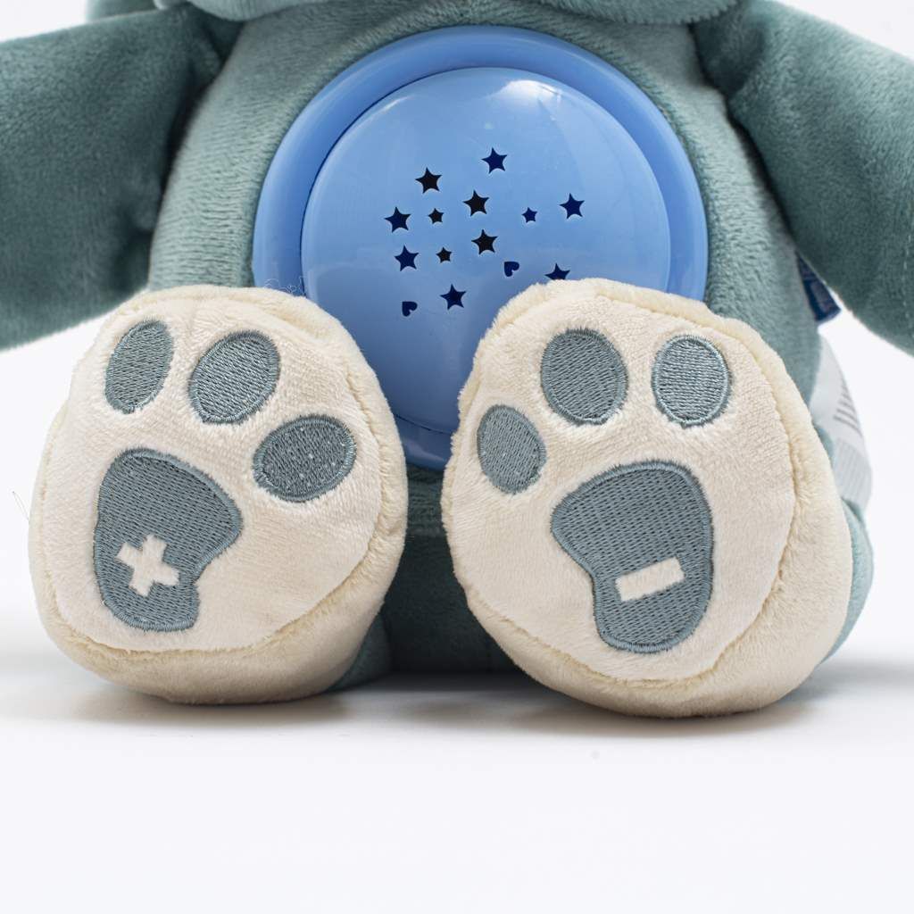 Baby mix Music Teddybär mit Projektor Blau