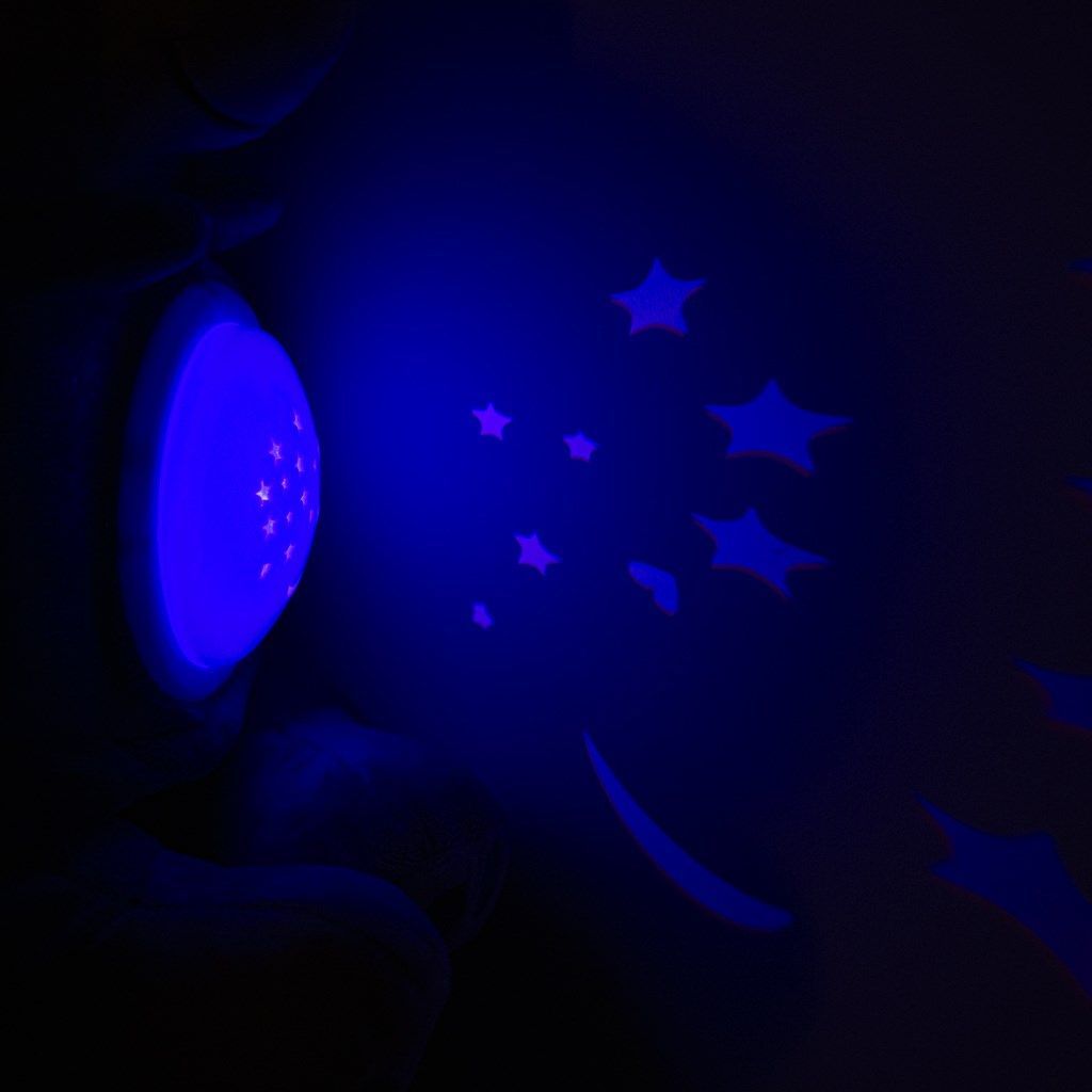 Baby mix Music Teddybär mit Projektor Blau