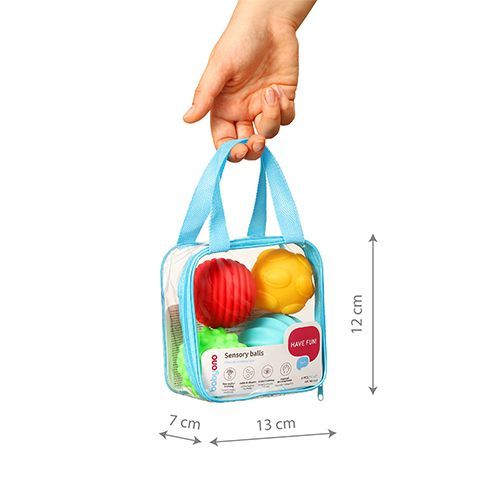 Bälle-Set Baby Sensorik mehrfarbig ab 6 Monat