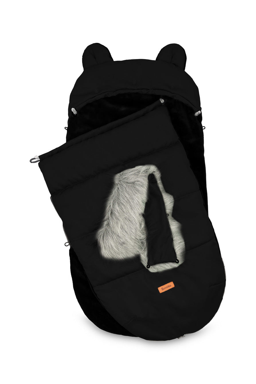 SIERRA FUSSACK BLACK 100X50