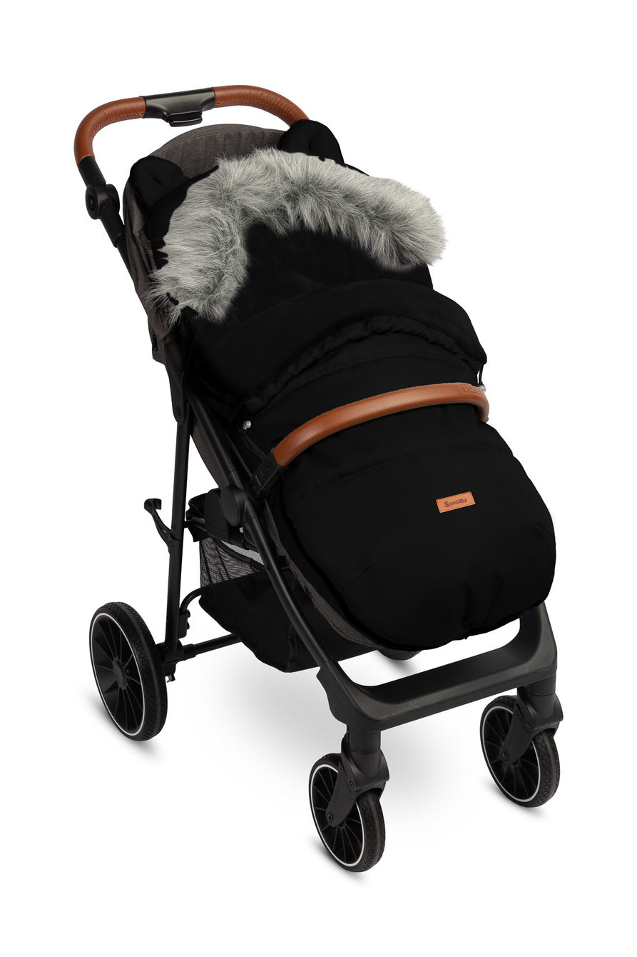 SIERRA FUSSACK BLACK 100X50