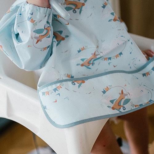 Babyono Babyschürze Langarmig