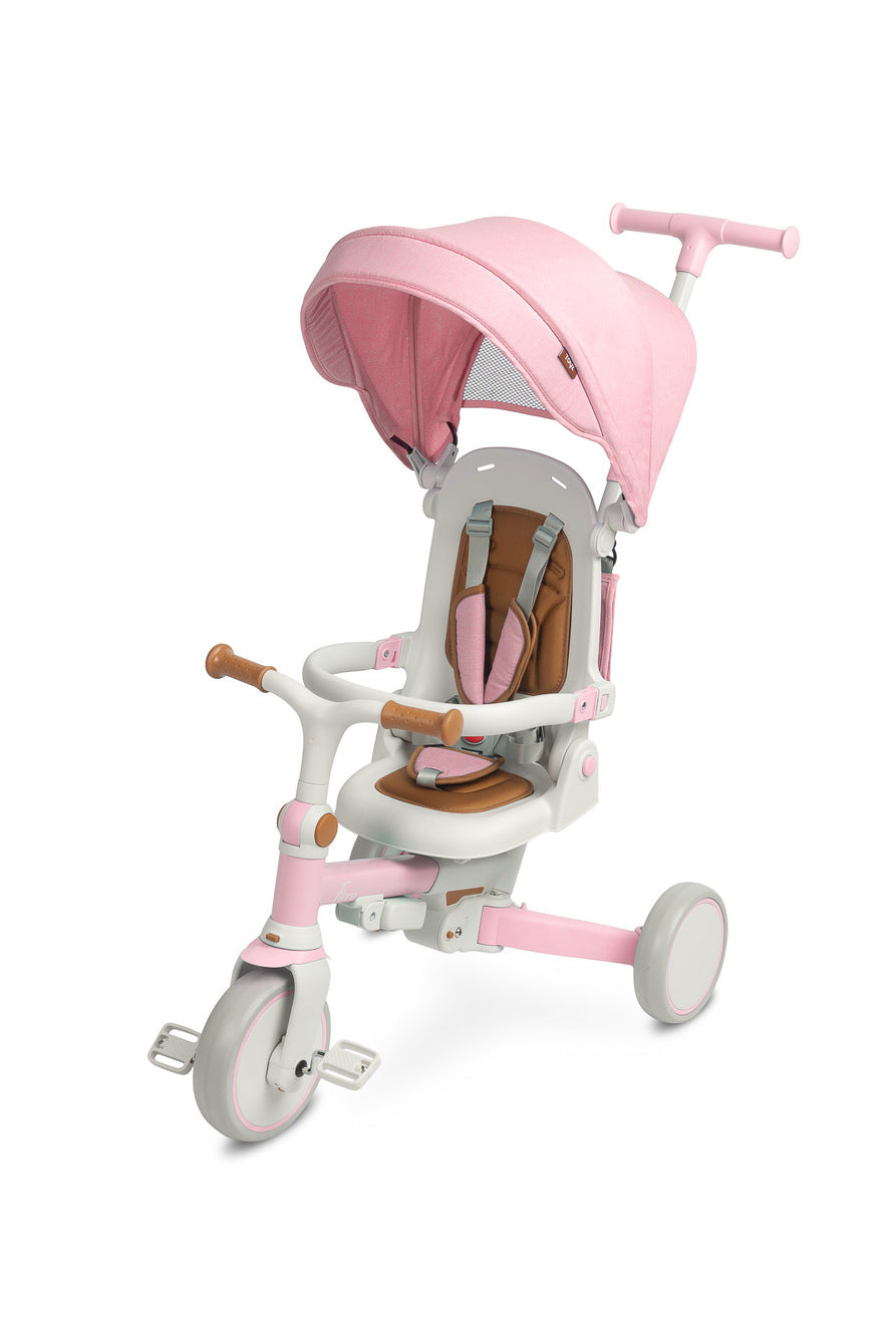 6 in 1 Dreirad FARO PINK