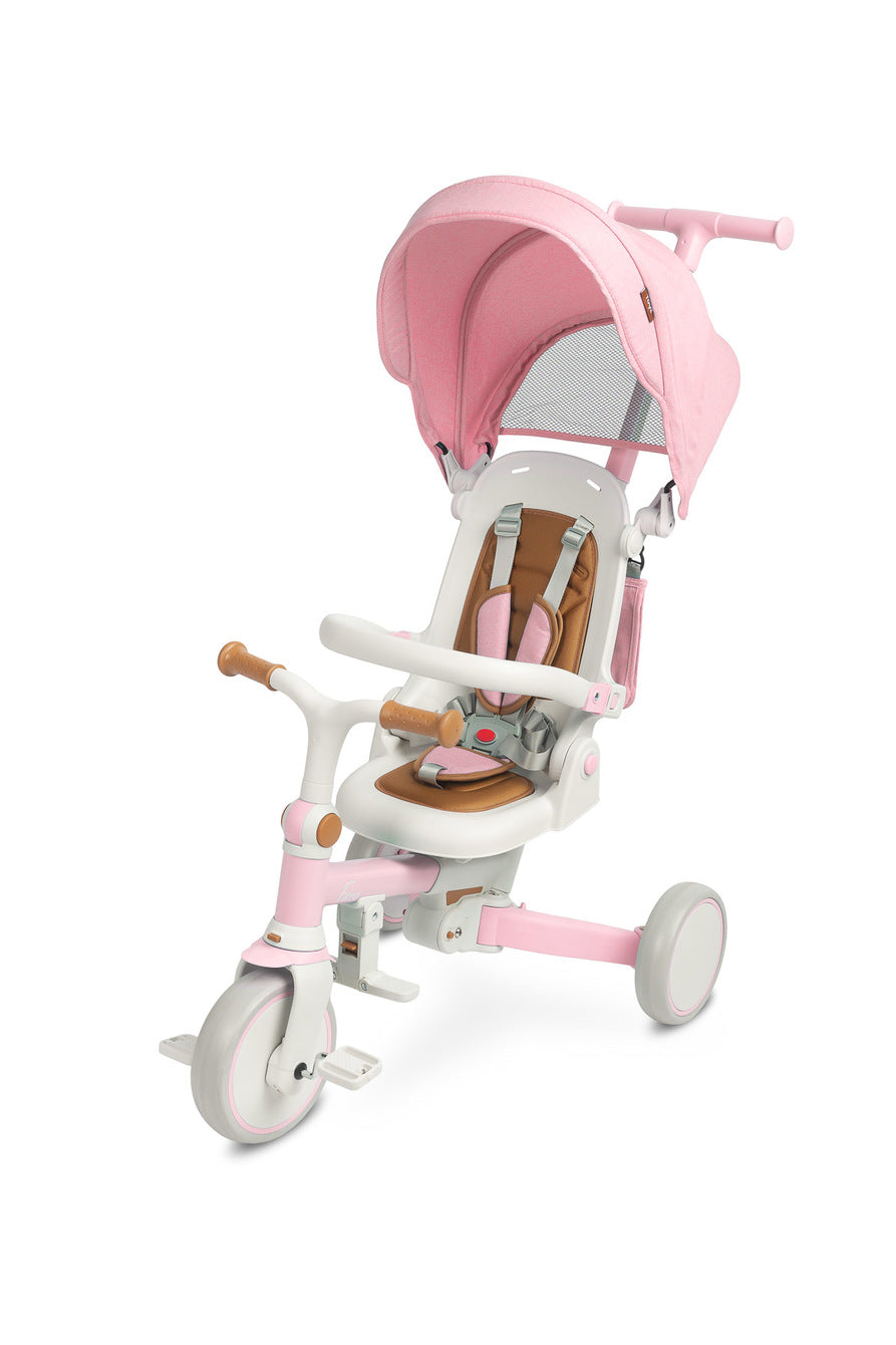 6 in 1 Dreirad FARO PINK