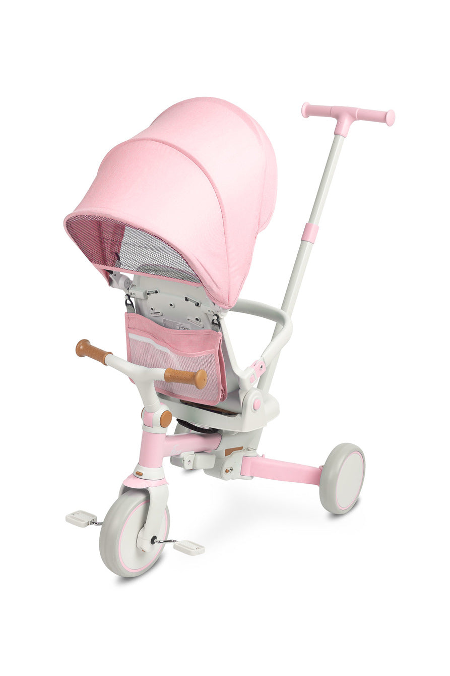 6 in 1 Dreirad FARO PINK