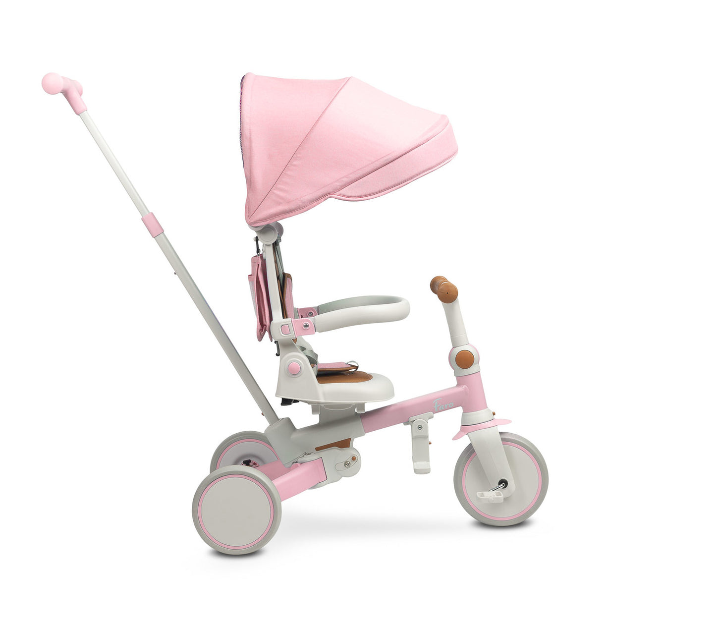 6 in 1 Dreirad FARO PINK