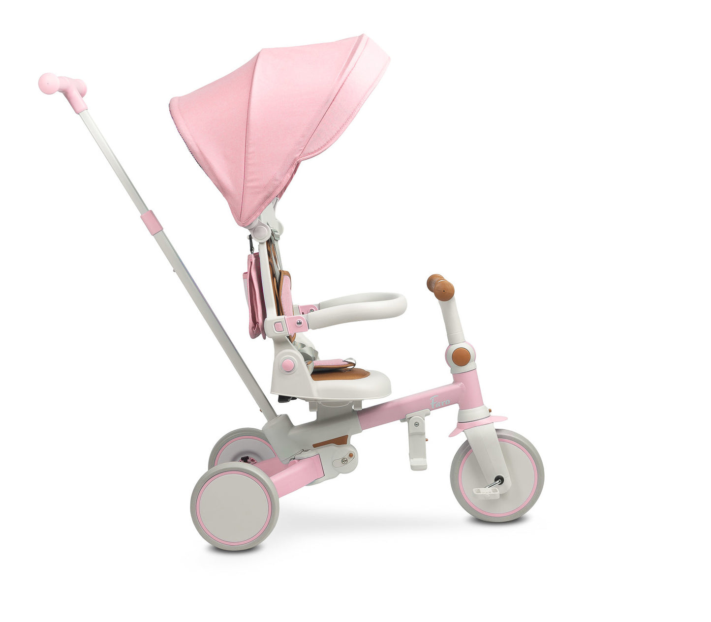 6 in 1 Dreirad FARO PINK