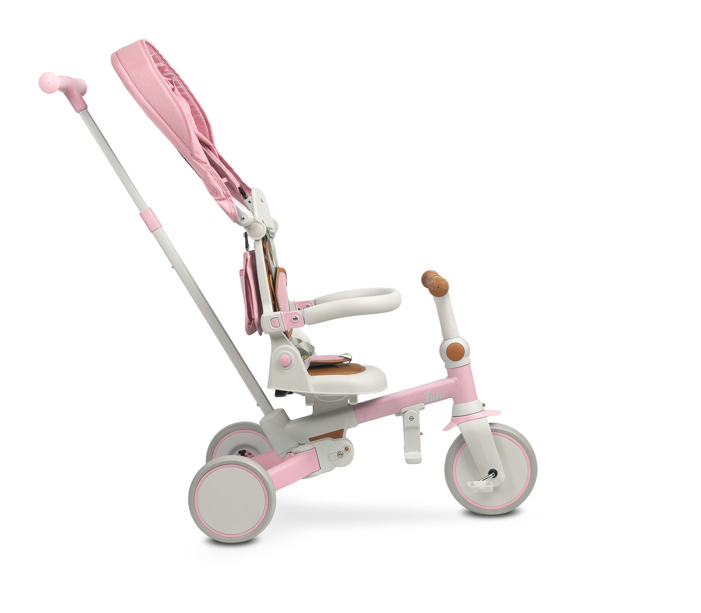 6 in 1 Dreirad FARO PINK