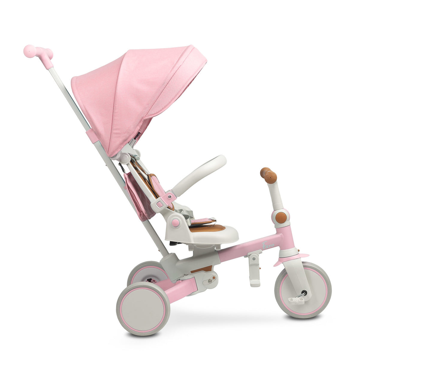 6 in 1 Dreirad FARO PINK