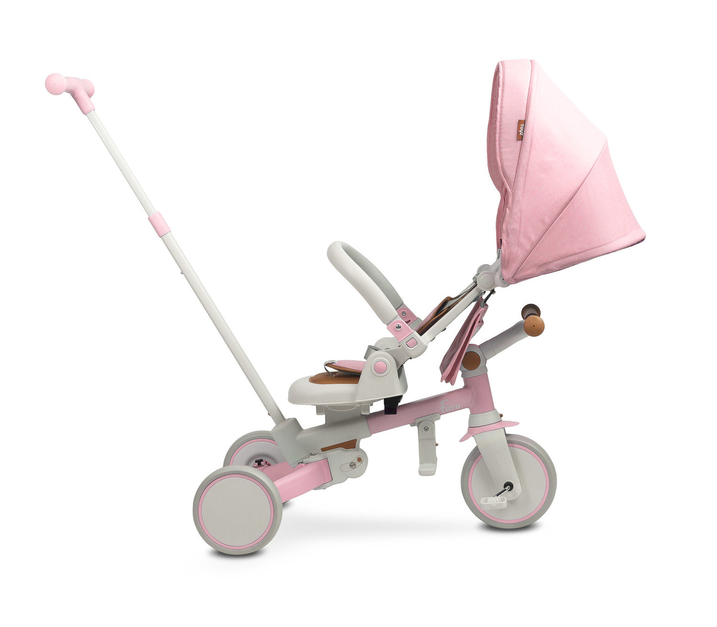 6 in 1 Dreirad FARO PINK