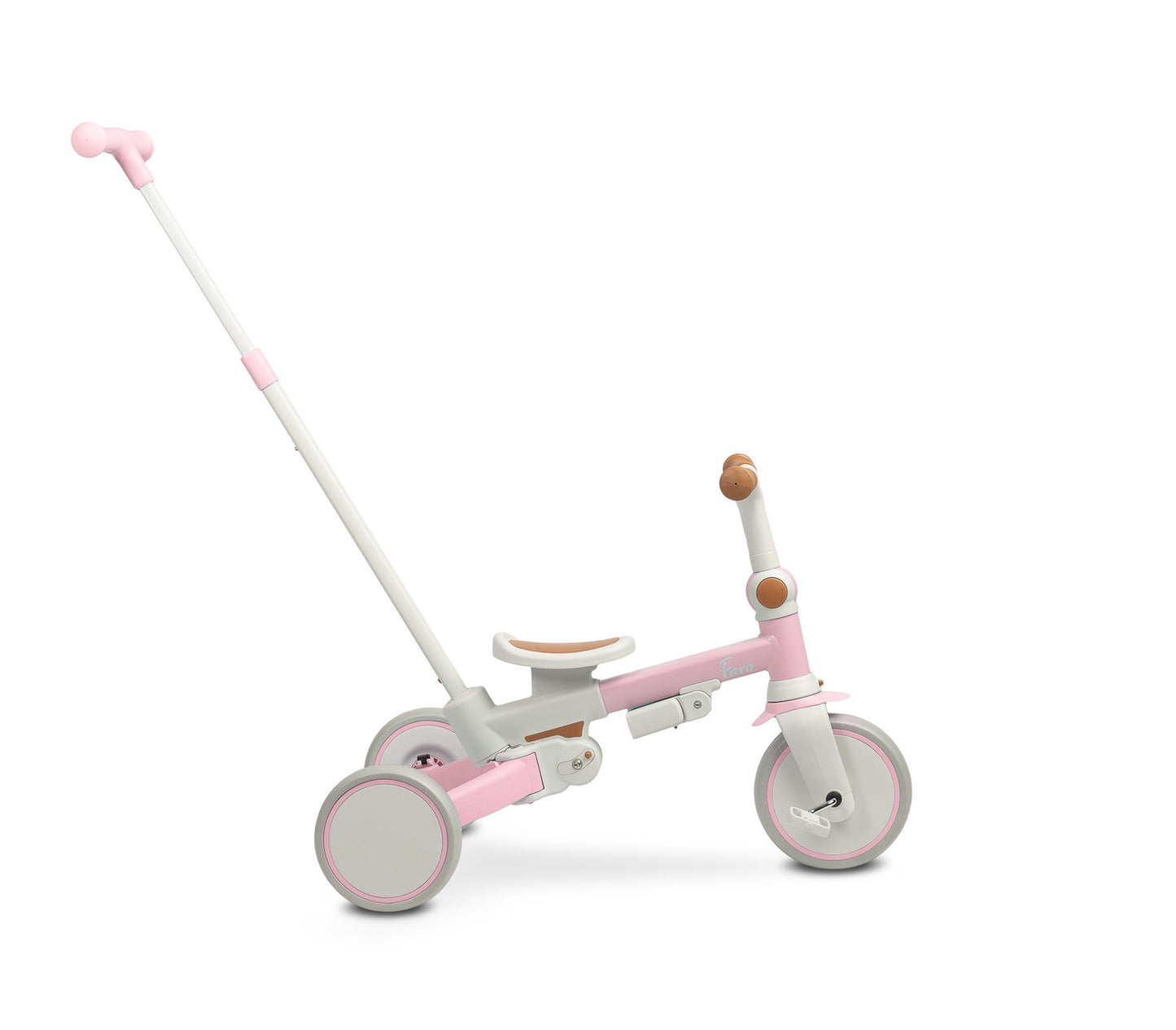 6 in 1 Dreirad FARO PINK