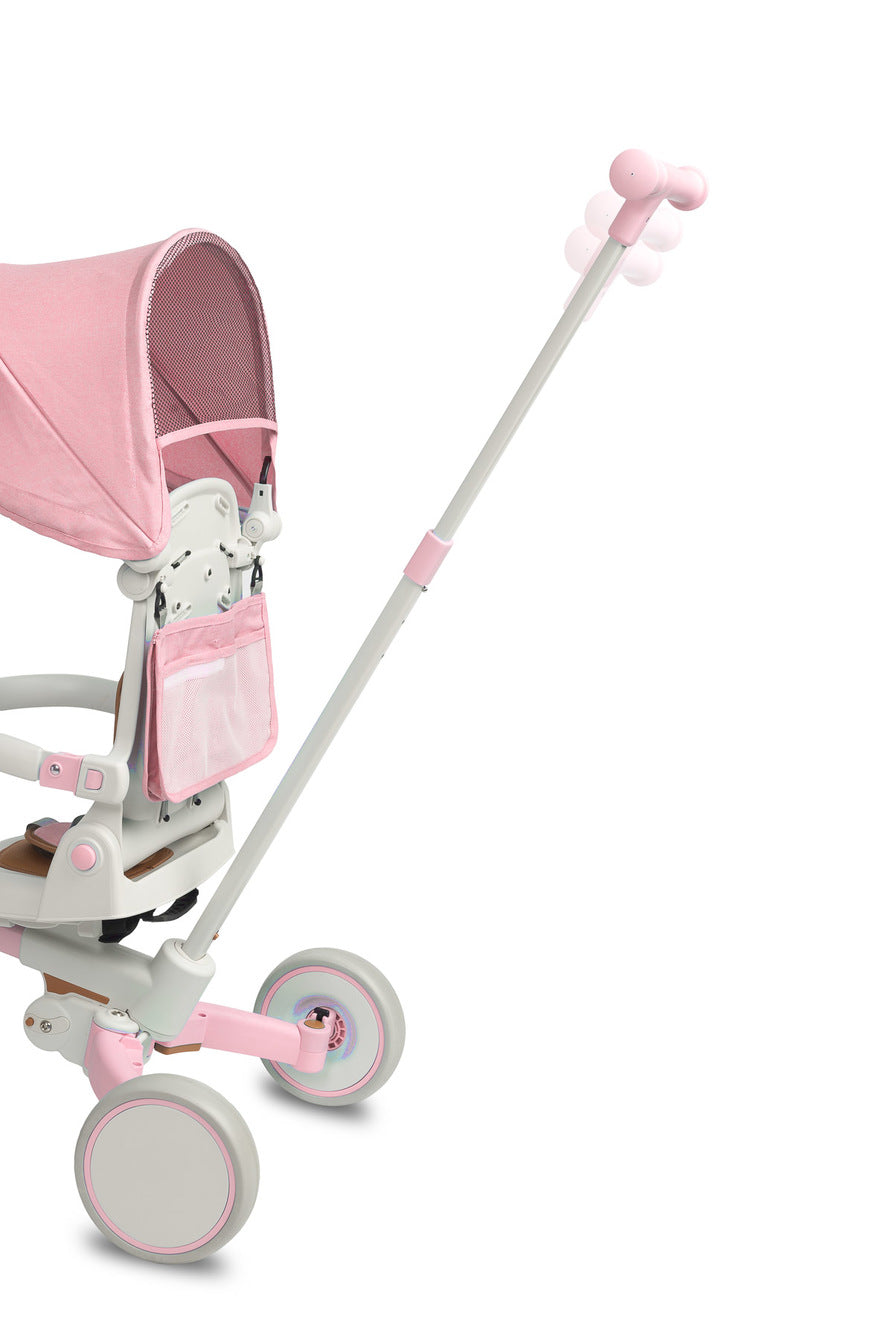 6 in 1 Dreirad FARO PINK