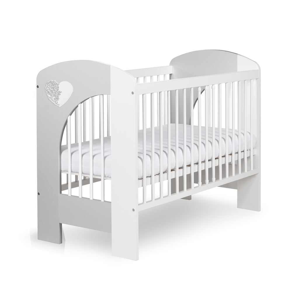 Klups "Herz" Babybett 120x60