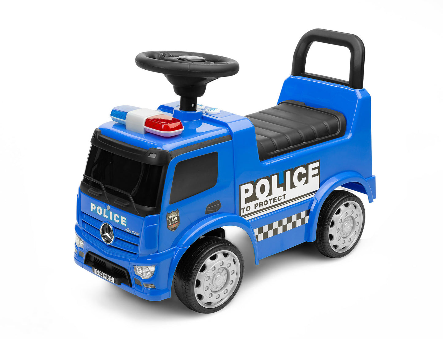 Rutscher Polizeiwagen für Kinder