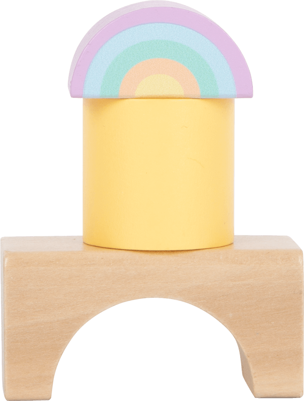Small foot Holzbausteine Pastell