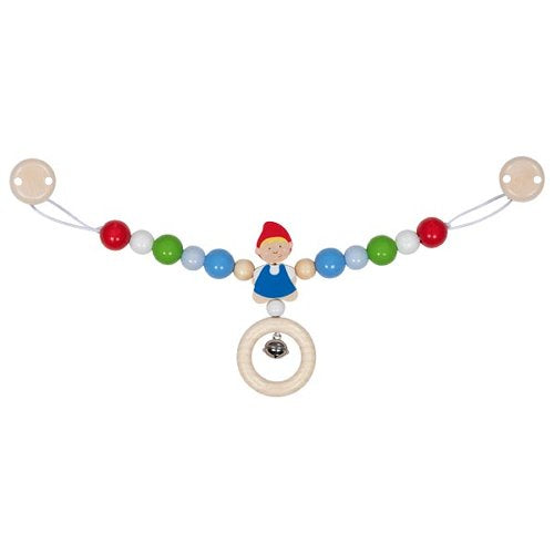 Goki Kinderwagenkette Junge mit Clips