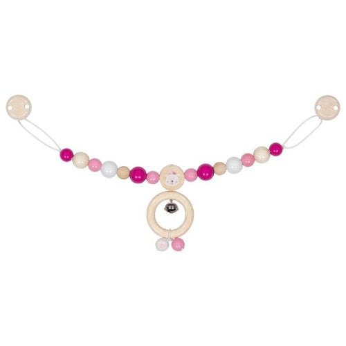 Goki Kinderwagenkette mit Clips Eisbär