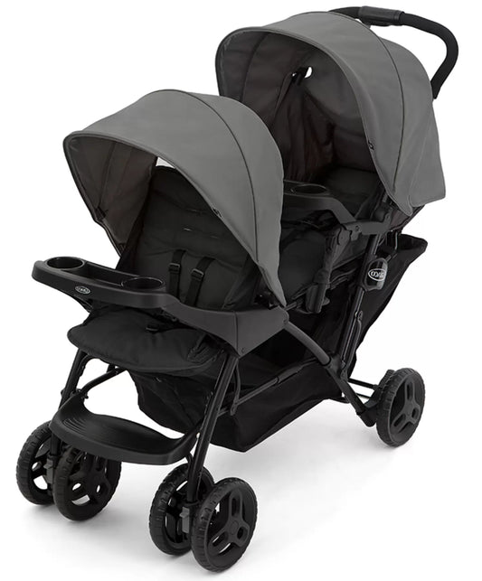 Graco Geschwisterkinderwagen Stadium Duo Titanium