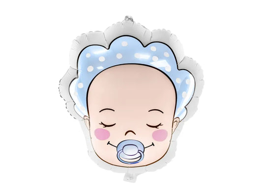 Folienballon Baby Girl, 40x45cm, Mix