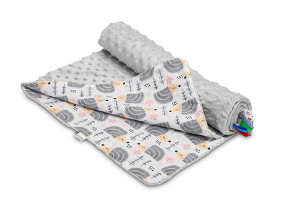 Sensillo Baby Decke ab geburt Grau