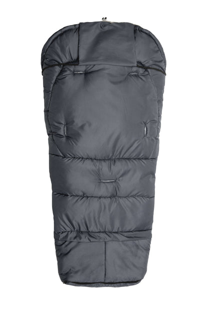 FUSSSACK COMBI 3IN1 WOLLE – GRAPHITE