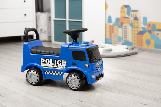 Rutscher Polizeiwagen für Kinder