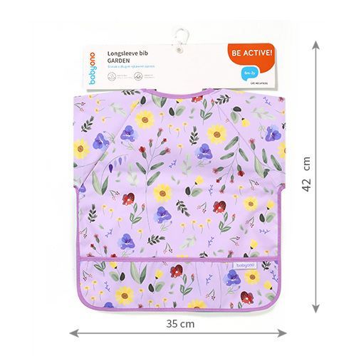Babyono Kinderschürze Langarmig Wasserdicht