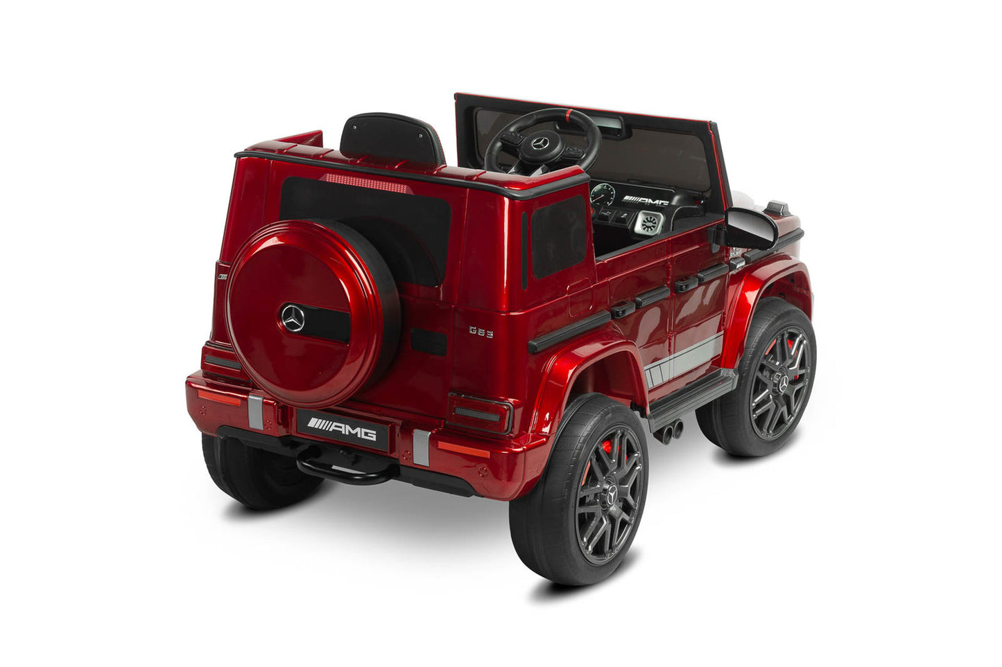 BATTERIEBETRIEBENES FAHRZEUG MERCEDES BENZ G63 AMG WINE RED