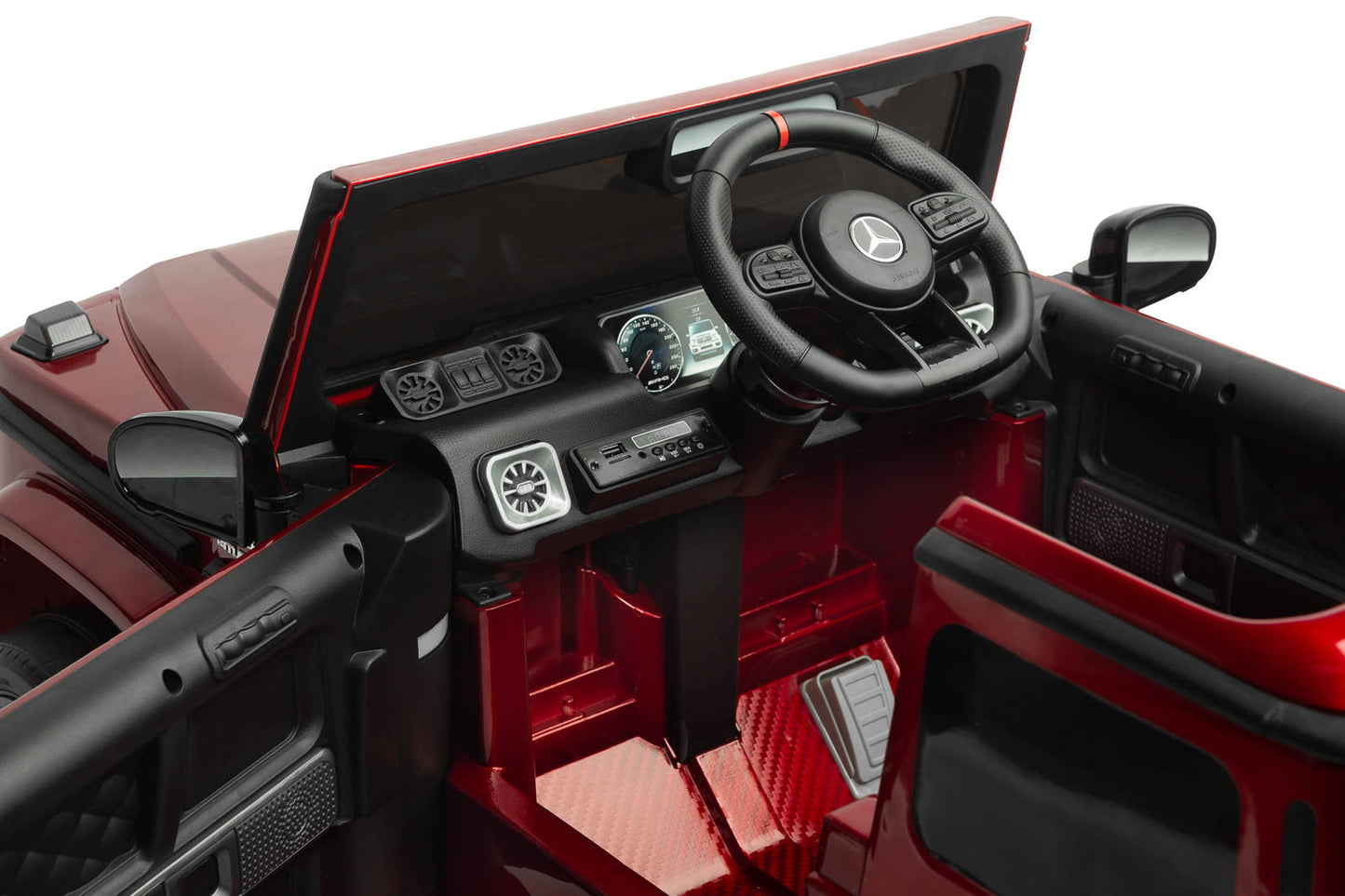 BATTERIEBETRIEBENES FAHRZEUG MERCEDES BENZ G63 AMG WINE RED
