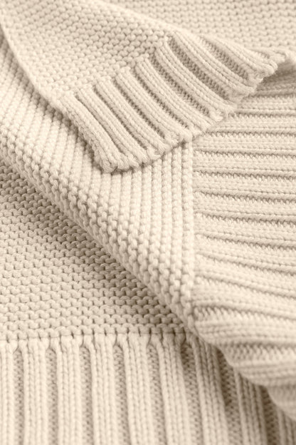 Gestrickte Baby Decke Bambus-Baumwolle 80x100