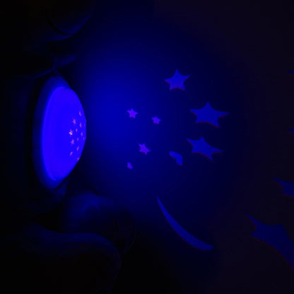 Baby mix Music Teddybär mit Projektor Blau