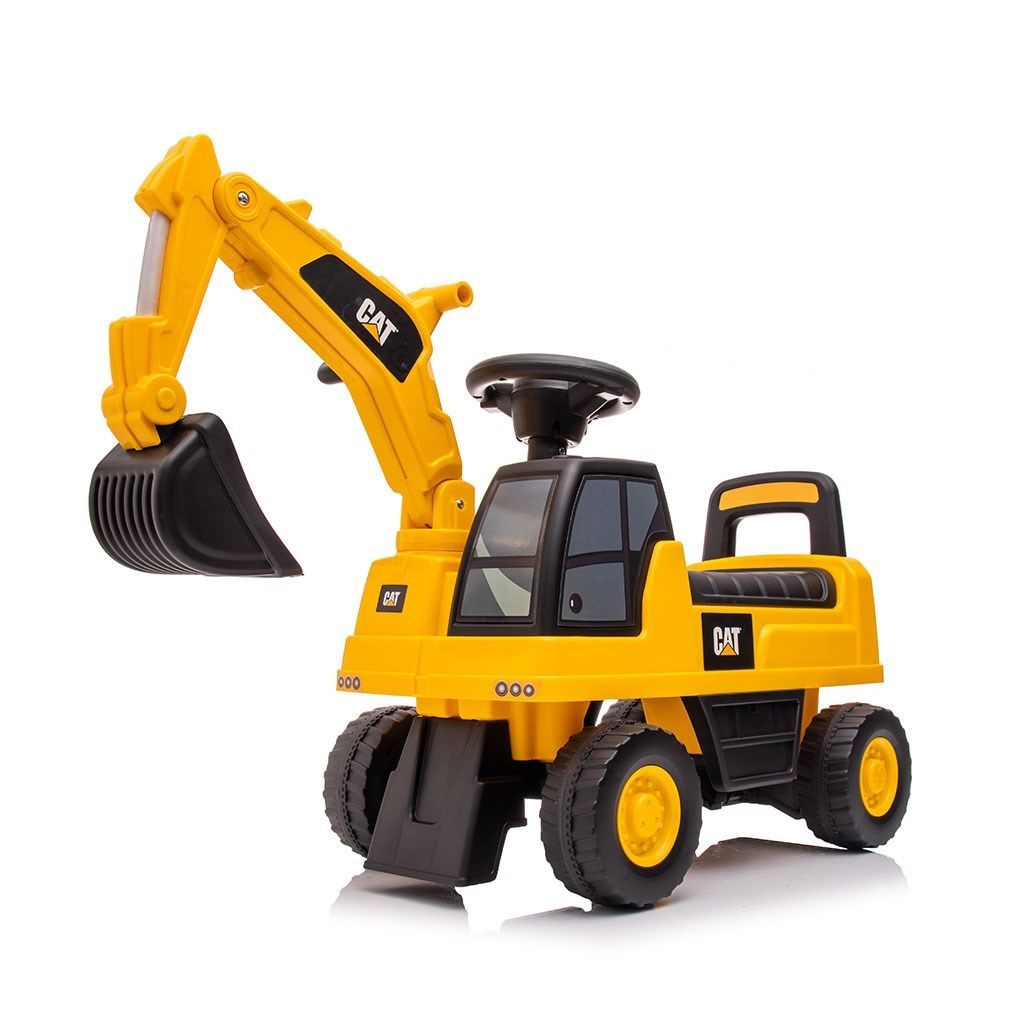 Rutscherauto Bagger Cat gelb