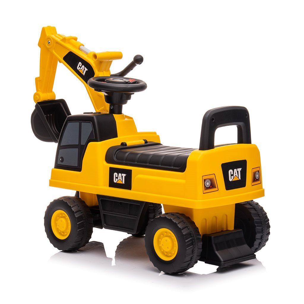Rutscherauto Bagger Cat gelb