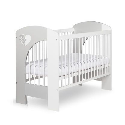 Klups "Herz" Babybett 120x60